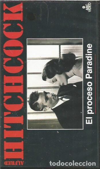 Cine: 28 CINTA VHS ALFRED HITCHCOCK EL PROCESO PARADINE