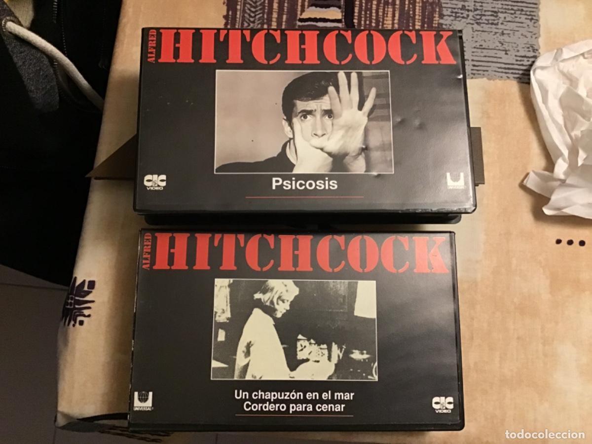 Cine: PEL&Iacute;CULA VHS ALFRED HITCHCOCK PSICOSIS ANTHONY PERKINS CORDERO PARA CENAR CHAPUZ&Oacute;N EN MAR DIRECTOR