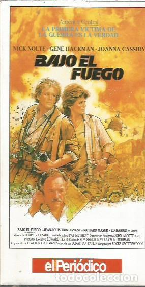 Kino: VHS BAJO EL FUEGO EL PERIODICO