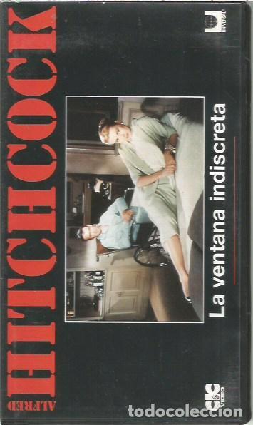 Kino: 3 CINTA VHS ALFRED HITCHCOCK LA VENTANA INDISCRETA