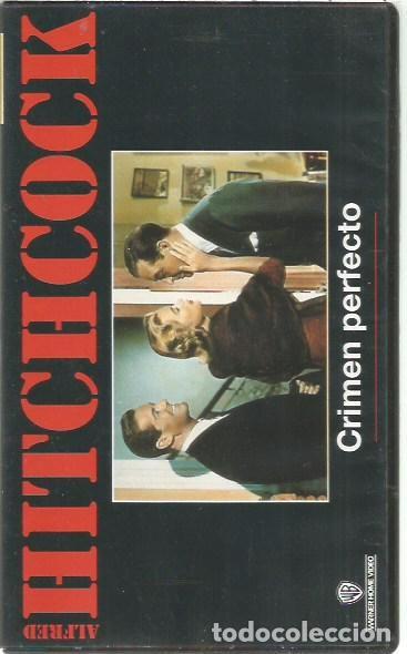 Cinema: 6 CINTA VHS ALFRED HITCHCOCK CRIMEN PERFECTO