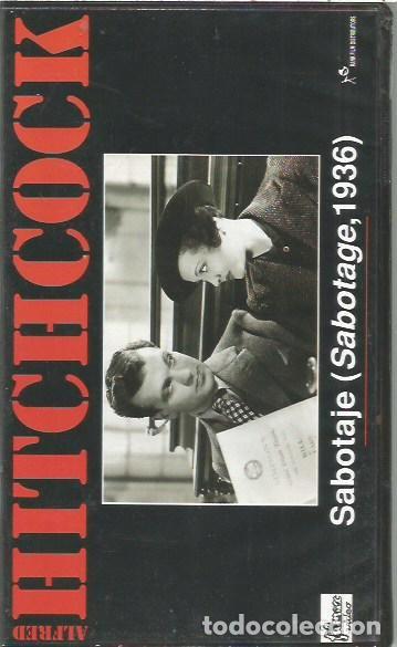 Cinema: 33 CINTA VHS ALFRED HITCHCOCK SABOTAJE 1936