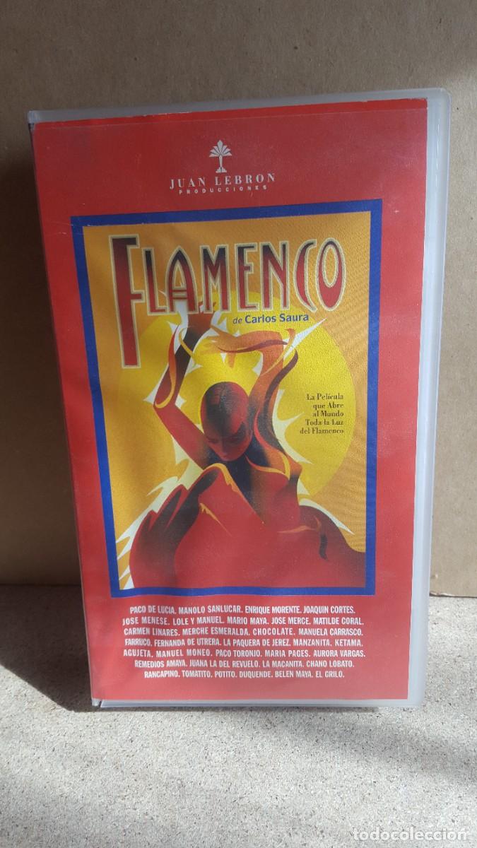 Cin&eacute;ma: Flamenco, pel&iacute;cula de Carlos Saura. Video cassette/Cinta de v&iacute;deo VHS original.