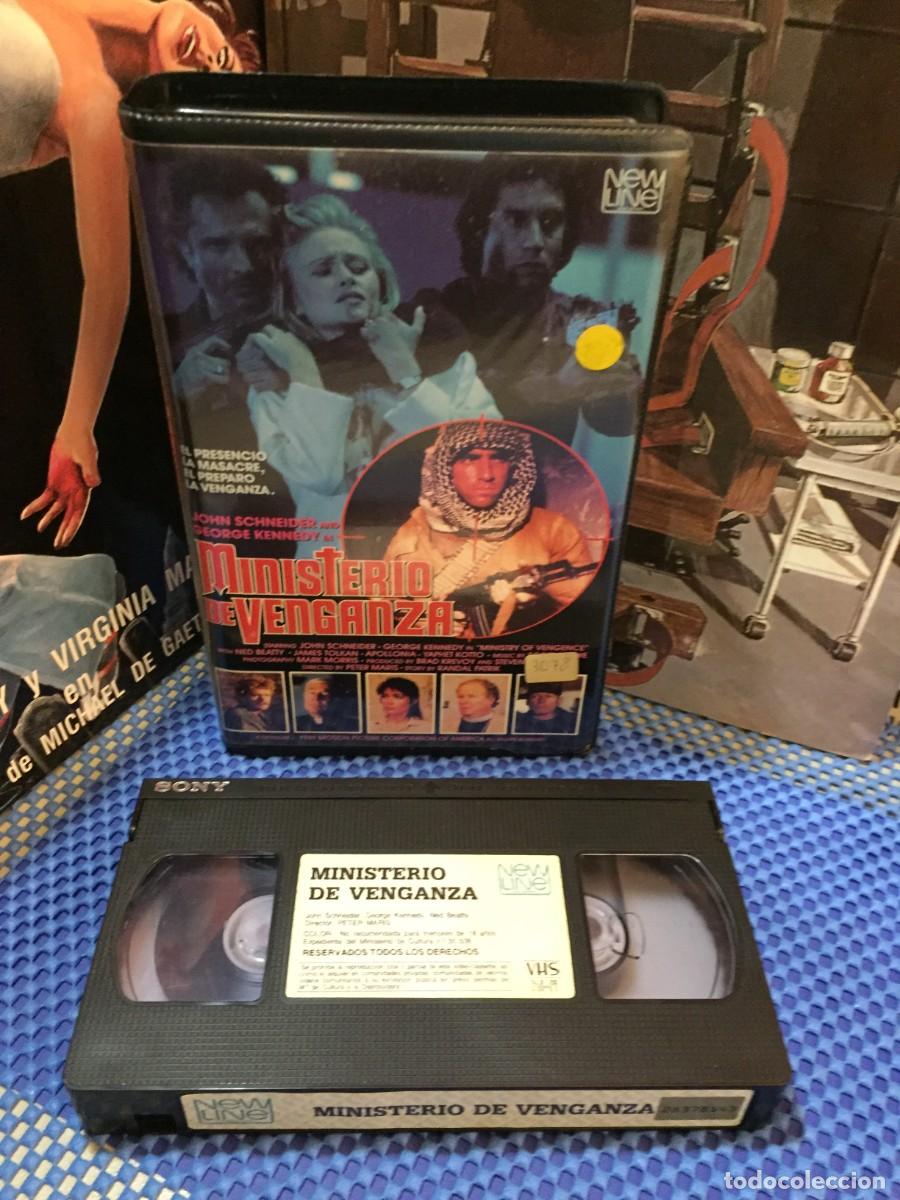 Cin&eacute;ma: Vhs Ministerio de venganza - John Schneider, George Kennedy