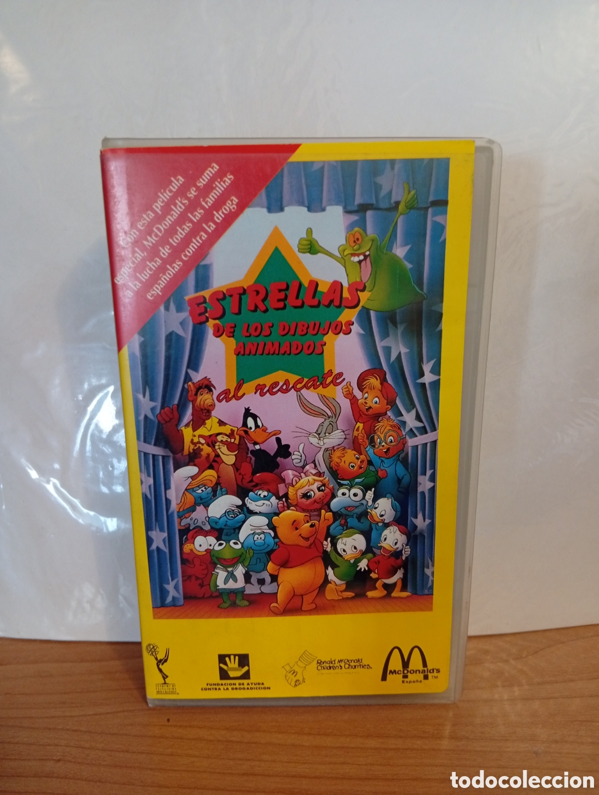 Cine: Estrellas de los dibujos animados al rescate vhs