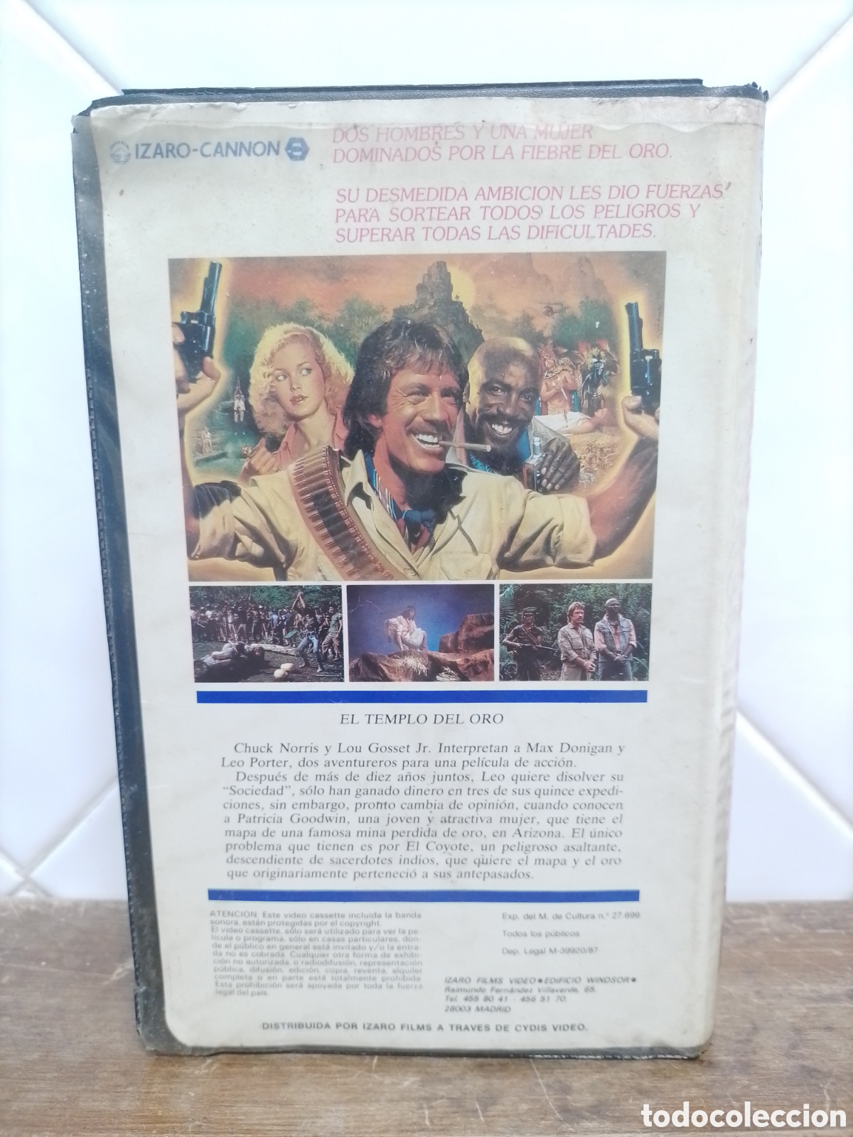 Cine: El Templo del oro - VHS. - Foto 2