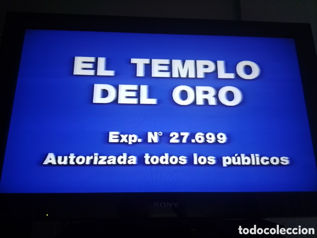 Cine: El Templo del oro - VHS. - Foto 5