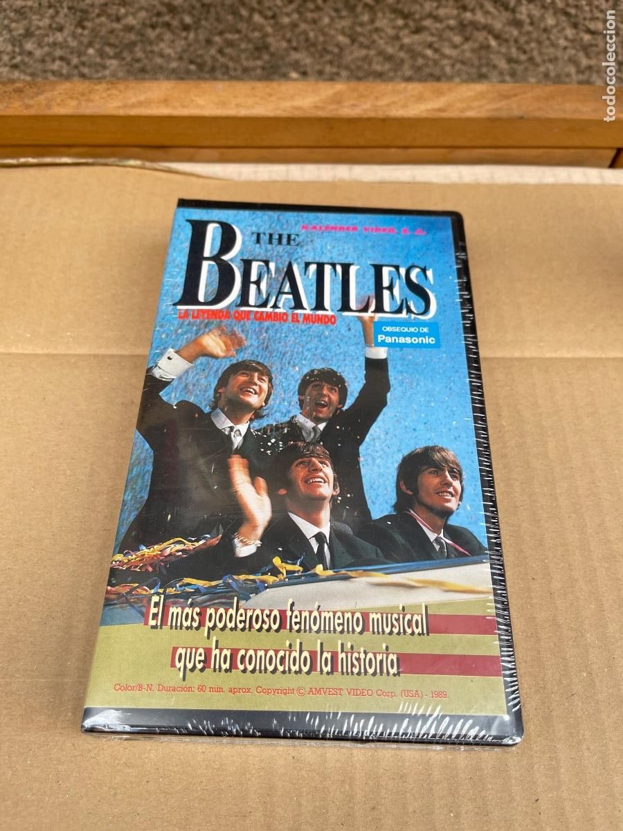 Cinema: THE BEATLES. La leyenda que cambio el mundo (VHS-video 1989) precintada