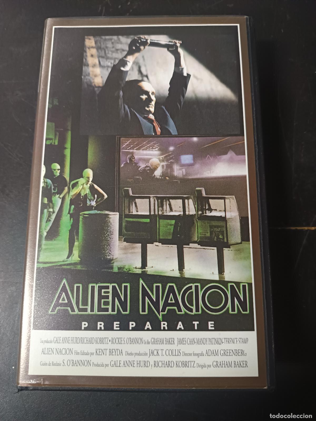 Cine: VHS ALIEN NACION - JAMES CAAN - TERENCE STAMP - TERROR - SCFI - CBS FOX