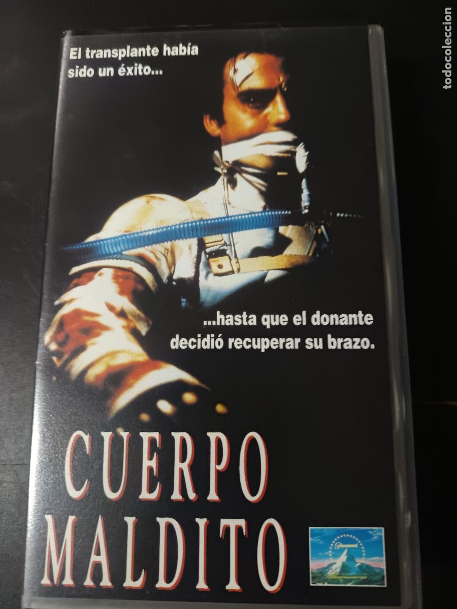 Cine: VHS CUERPO MALDITO, 1994