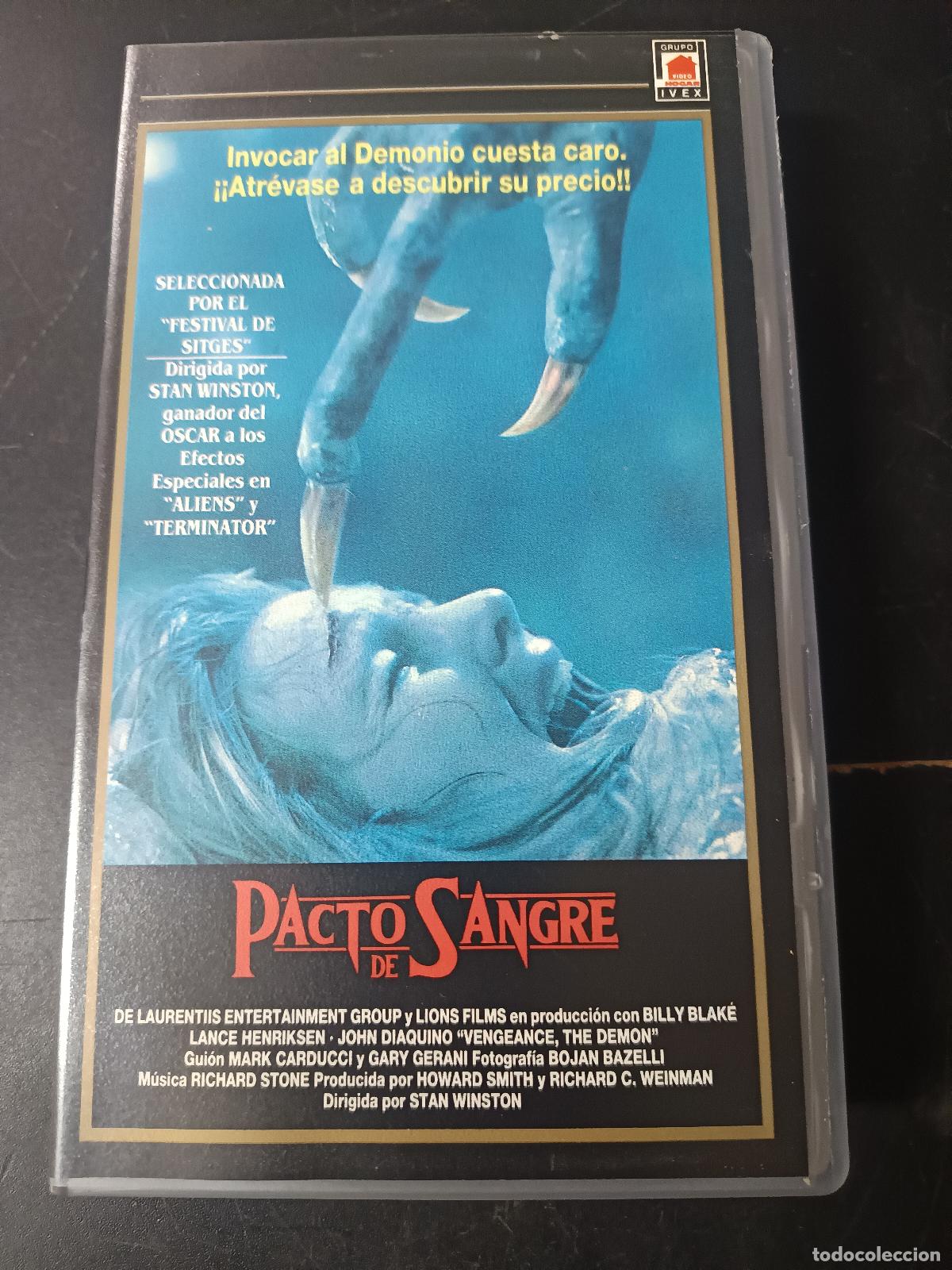 Cinema: VHS PACTO DE SANGRE, STAN WINSTON, 1994
