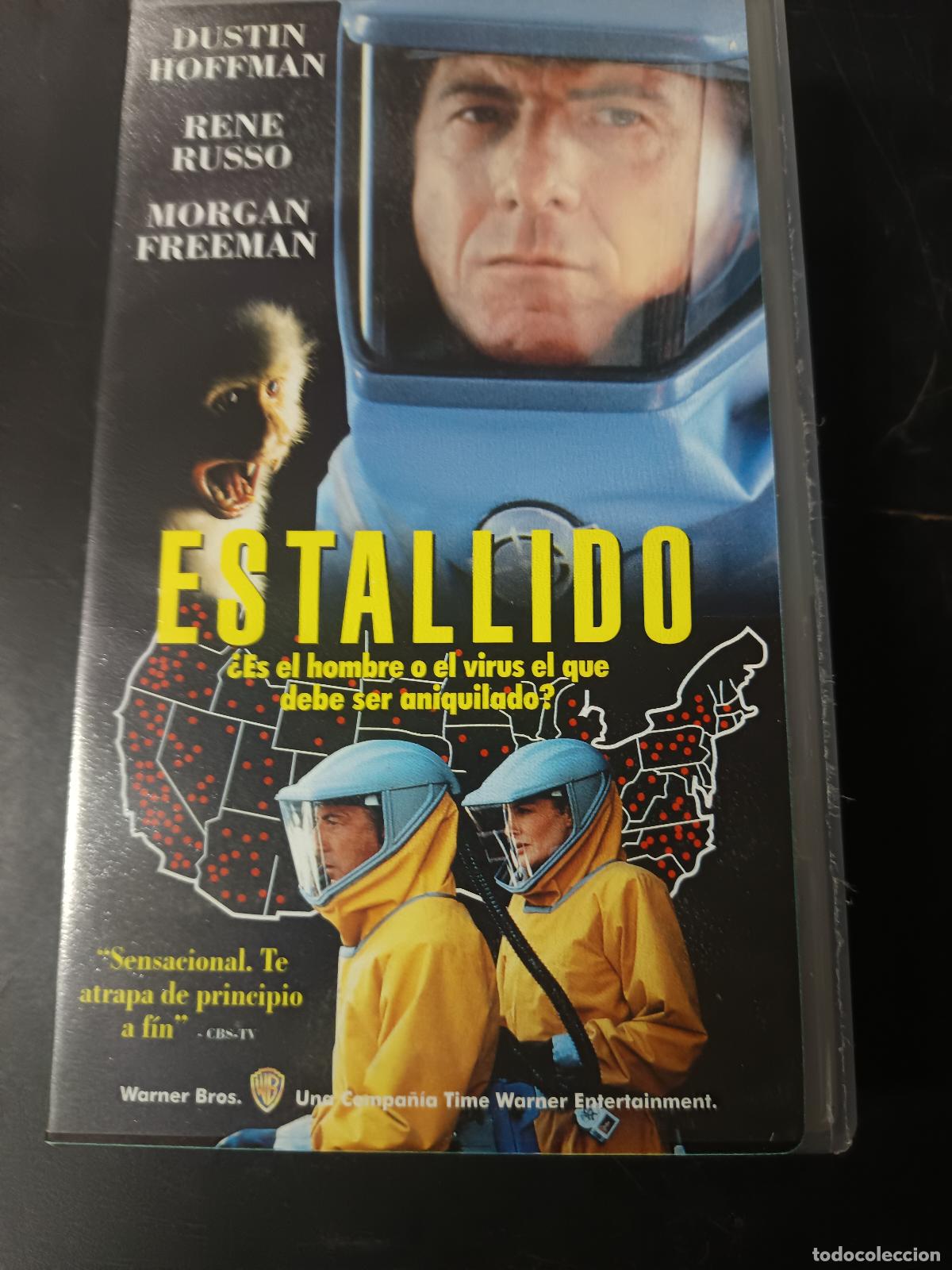 Cinema: VHS ESTALLIDO, DUSTIN HOFFMAN, RENE RUSSO, MORGAN FREEMAN, 1995