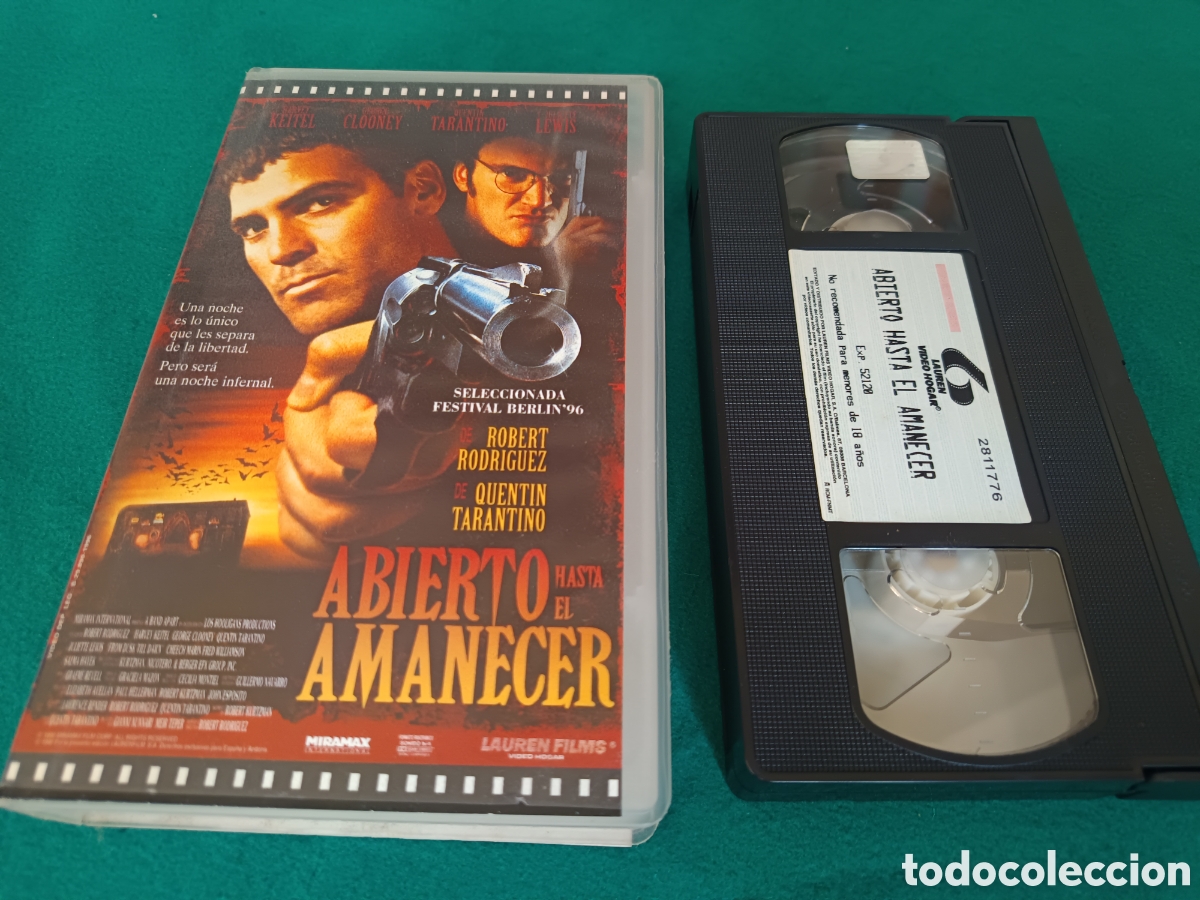 Kino: ABIERTO HASTA EL AMANECER - VHS