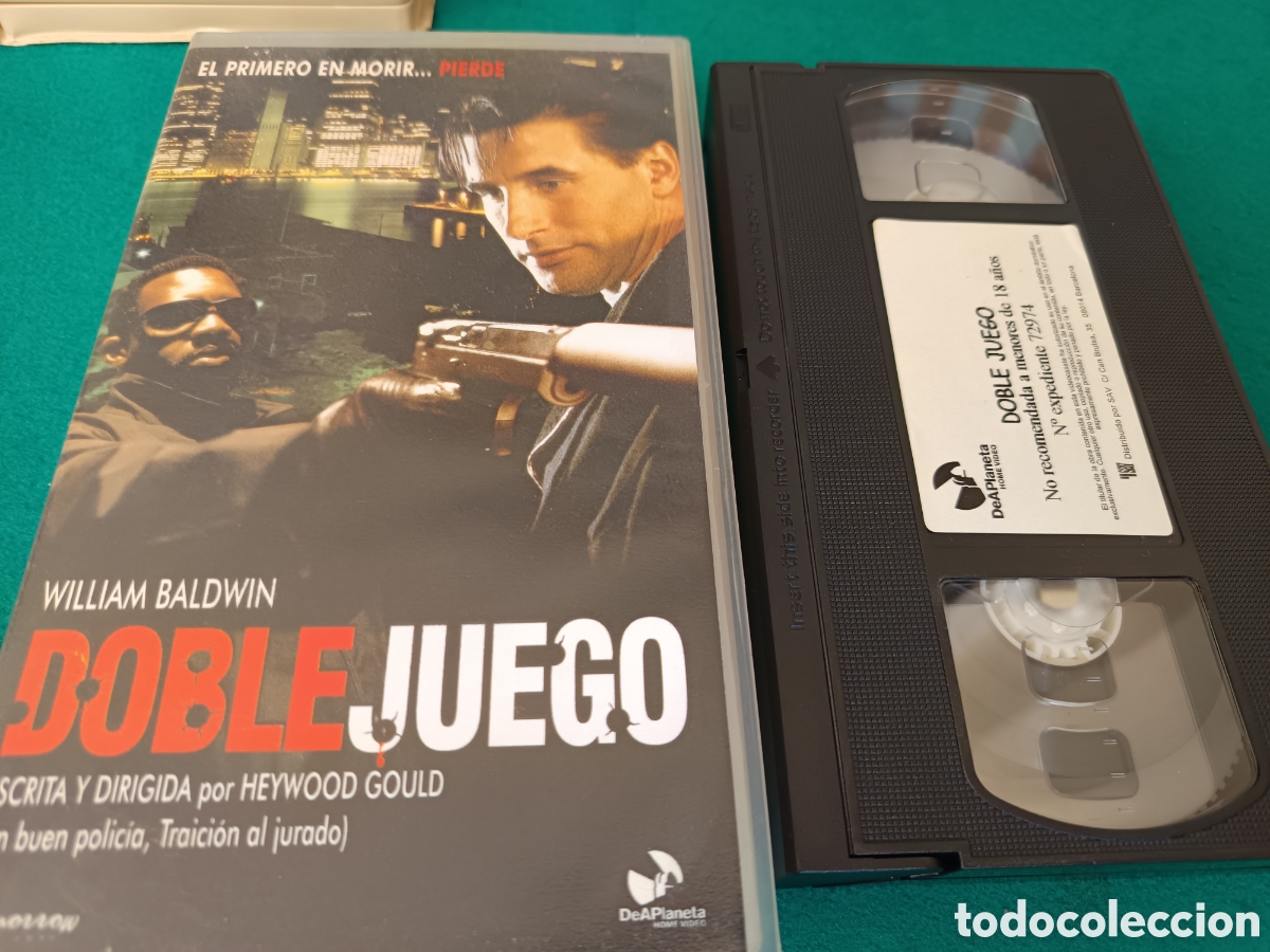 Cine: DOBLE JUEGO - VHS ....