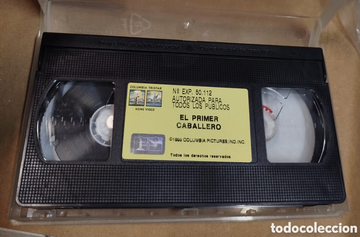 Cinema: El primer caballero. SOLO PELICULA. VHS