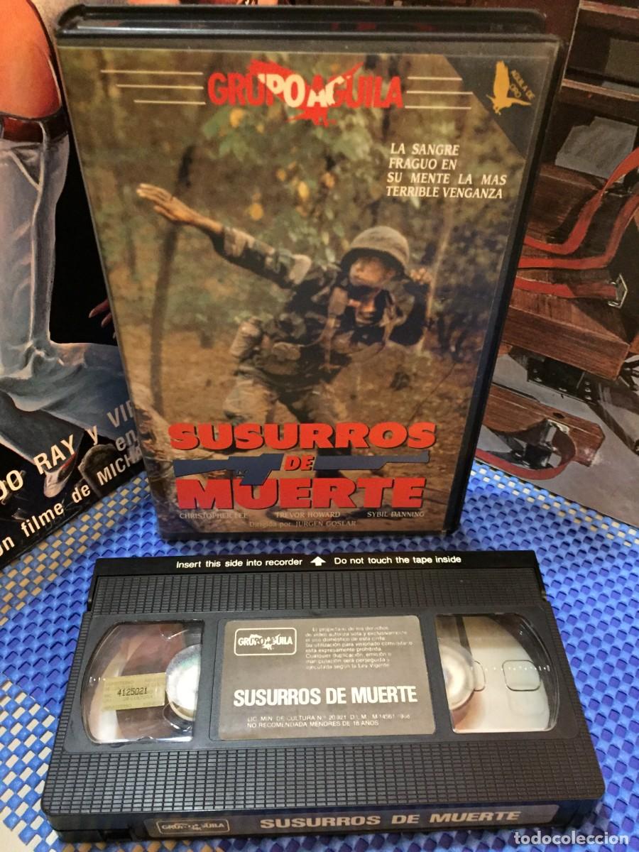Cine: Vhs Susurros de muerte - Jurgen Goslar , Christopher Lee