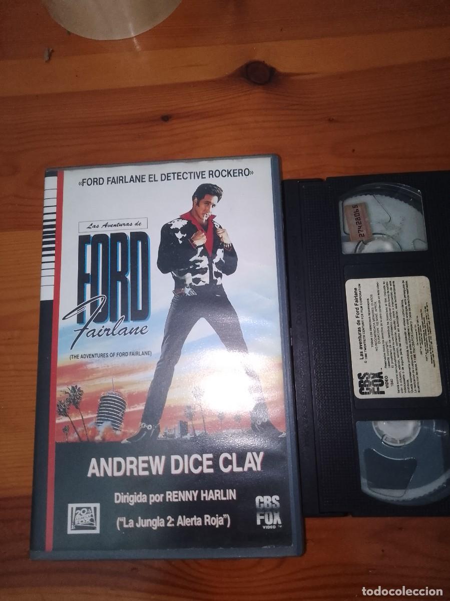 Cinema: Las aventuras de Ford fairlane vhs caja grande 1 edici&oacute;n &uacute;nica edici&oacute;n dif&iacute;cil de encontrar