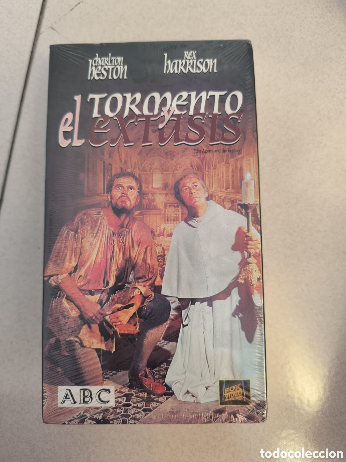 Cinema: Pel&iacute;cula VHS El Tormento y el &Eacute;xtasis