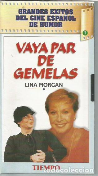 Cinema: CINTA VHS 1 GRANDES EXITOS DEL CINE ESPA&Ntilde;OL DE HUMOR VAYA PAR DE GEMELAS LINA MORGAN TIEMPO