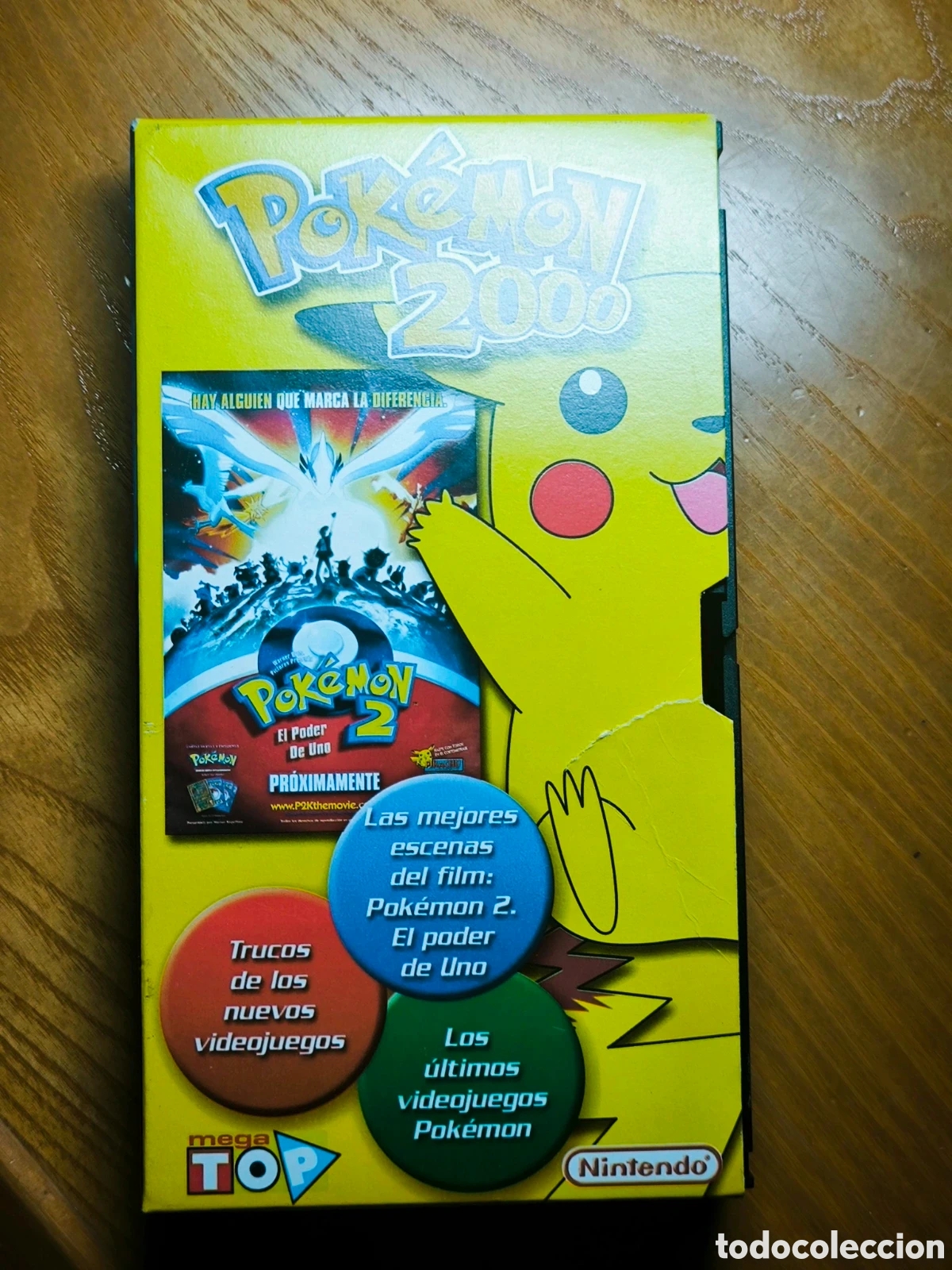 Cine: VHS Pok&eacute;mon 2000 El Poder de Uno - Foto 1