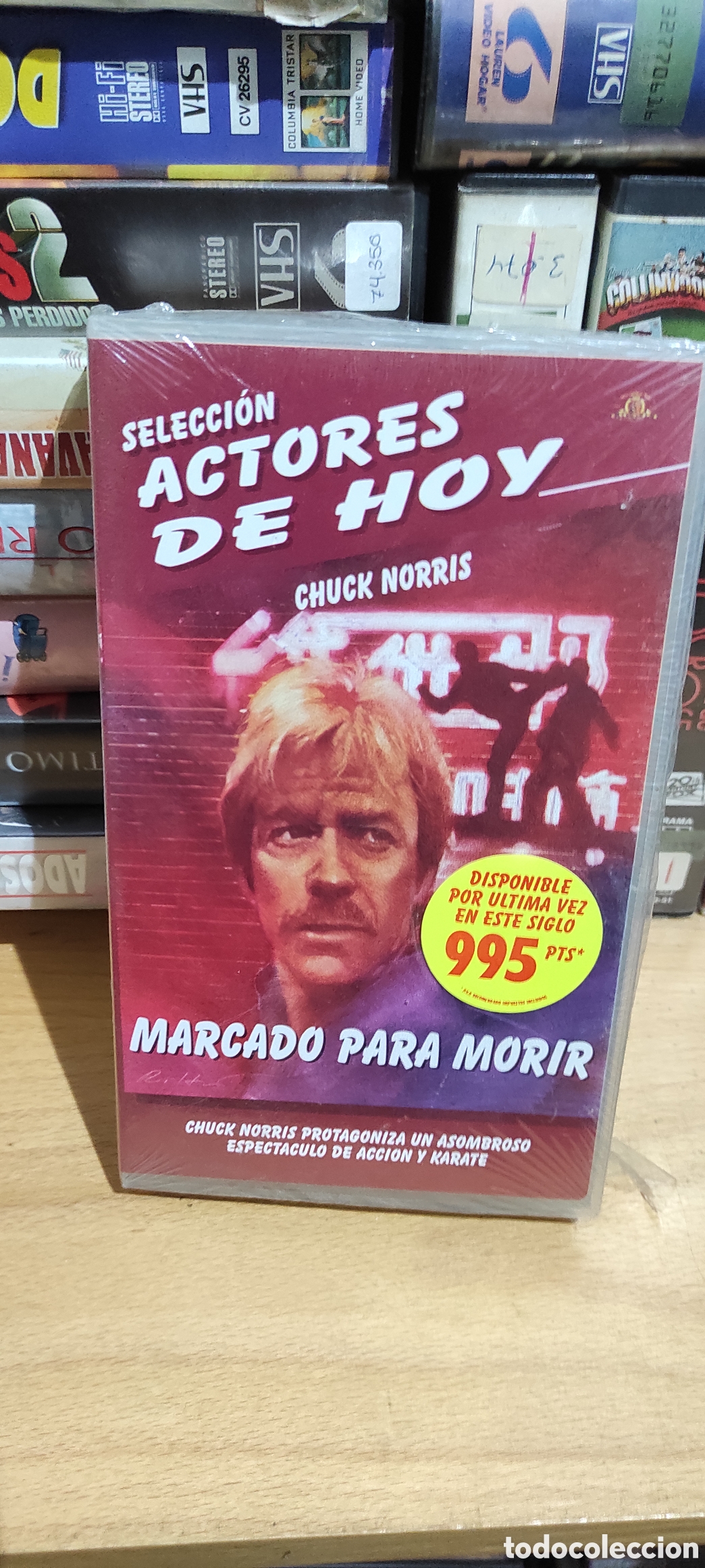 Cinema: VHS MARCADO PARA MORIR PRECINTADO