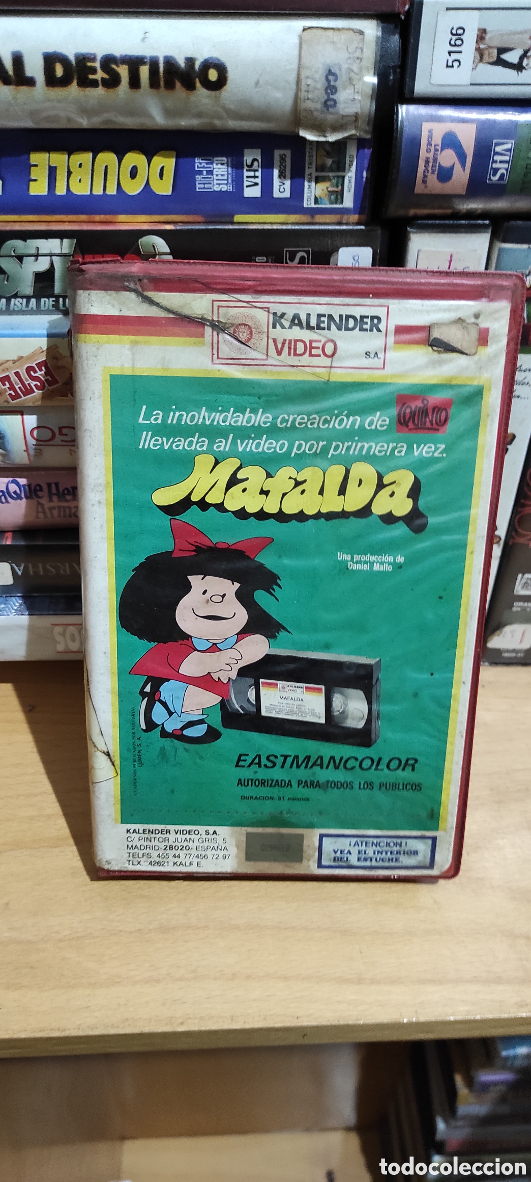 Kino: SOLO CAJA Y CAR&Aacute;TULA MAFALDA