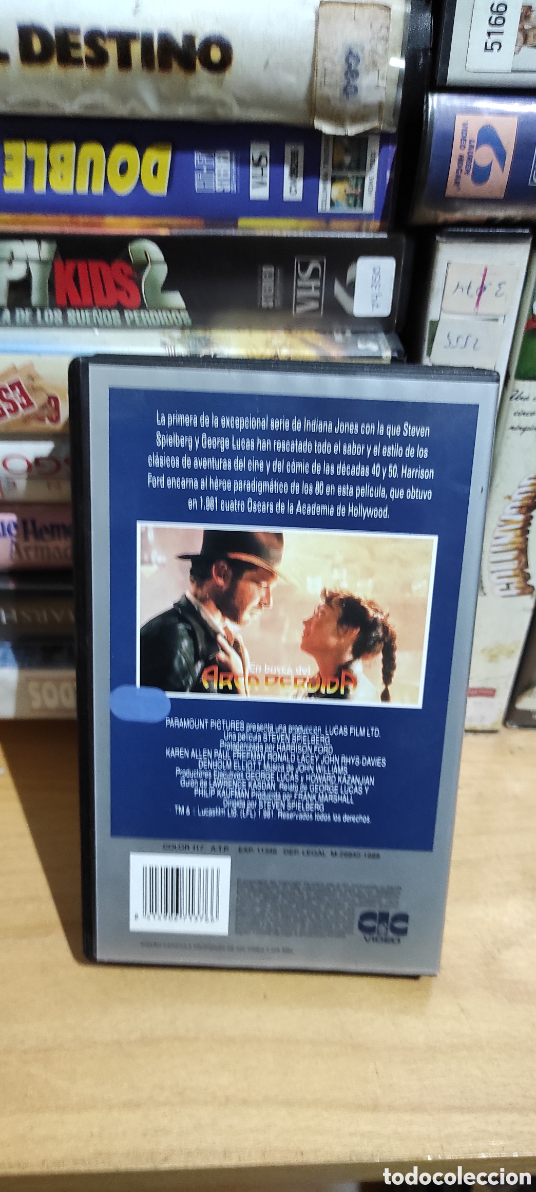 Cine: VHS EN BUSCA DEL ARCA PERDIDA - Foto 2