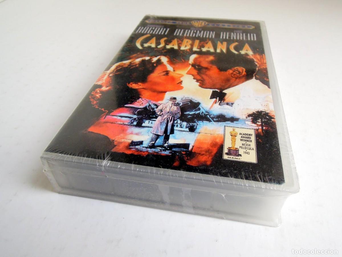 Cine: Michael Curtiz - Casablanca - VHS Spain 2000 - Warner Bros. CHV 51502 - Precintado