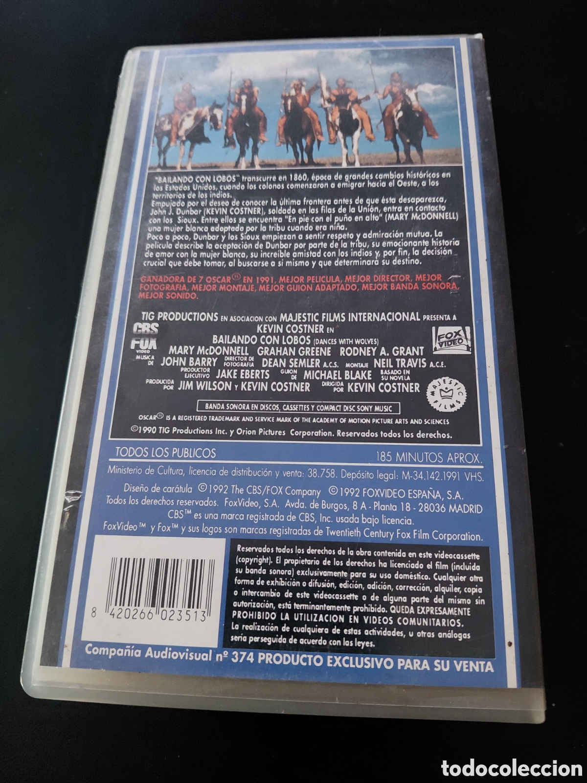 Cine: Lote de 3 cintas vhs - Foto 10