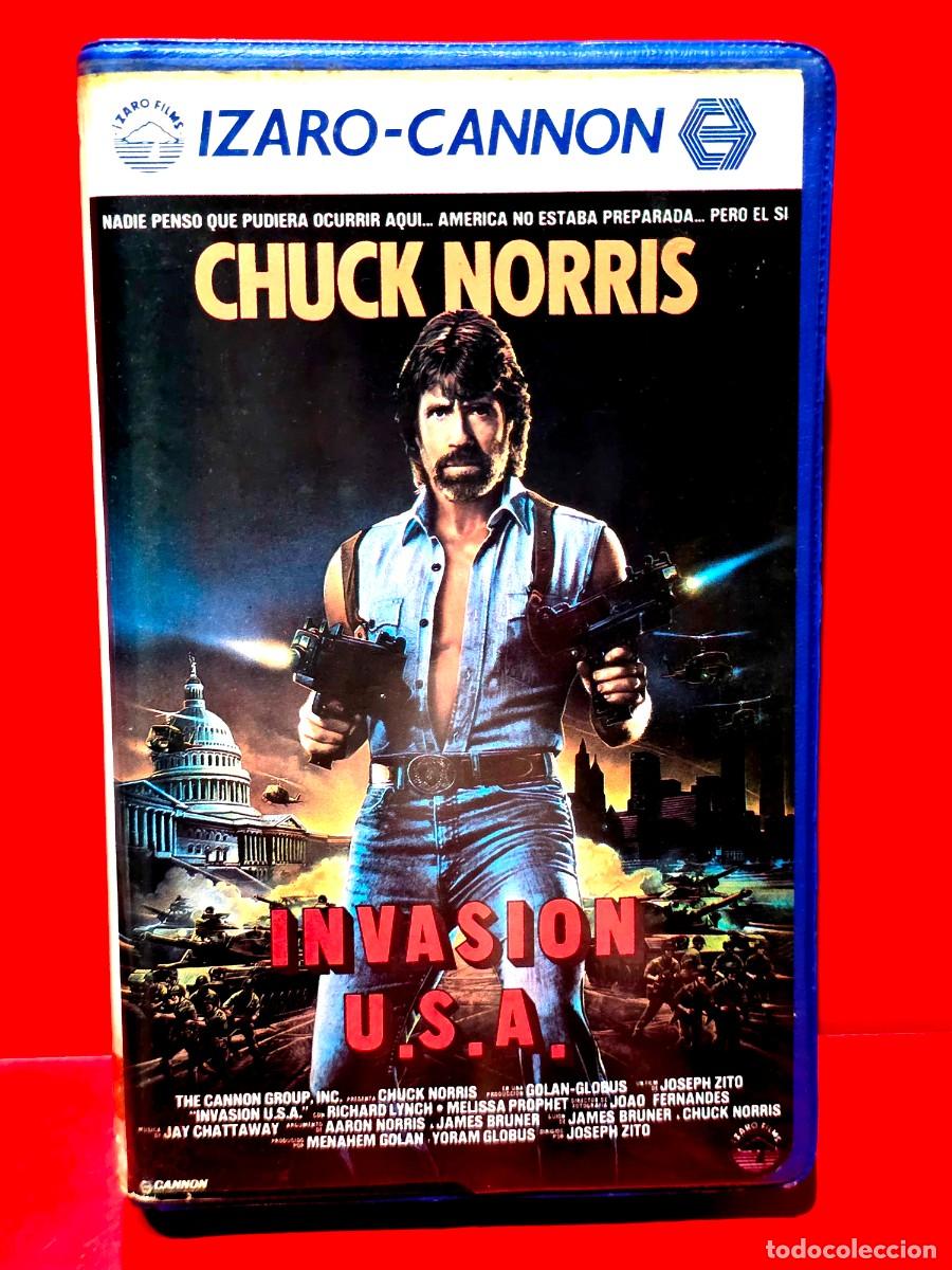 Cin&eacute;ma: INVASION USA U.S.A - CHUCK NORRIS - 1&ordf; EDIC IZARO CANNON