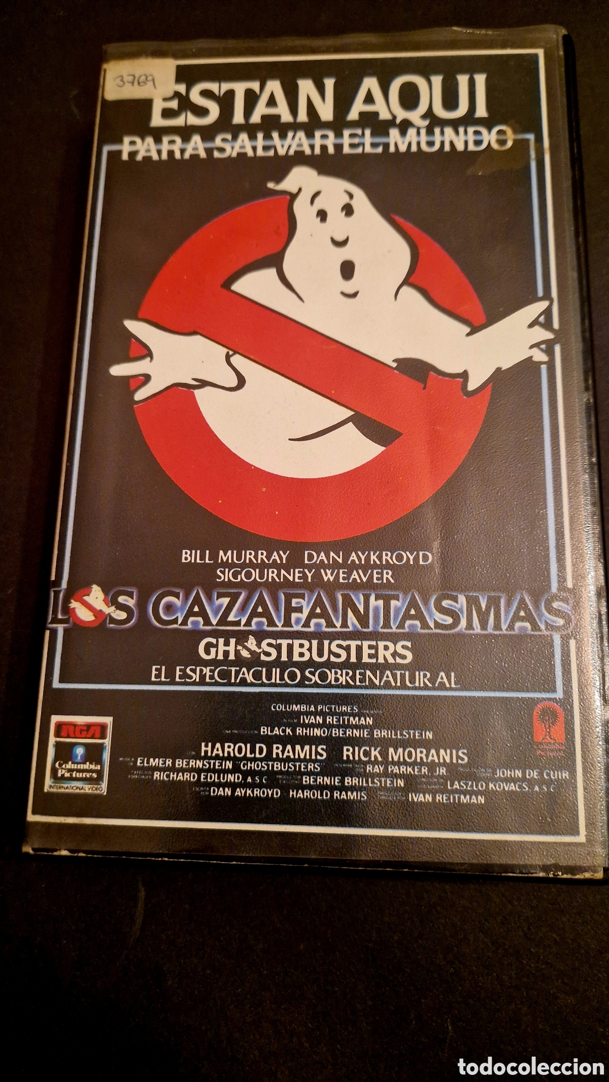 Kino: Los Cazafantasmas (Ghostbusters) VHS Original 1984 - RCA Columbia - Edici&oacute;n Espa&ntilde;ola - Cl&aacute;sico 80s