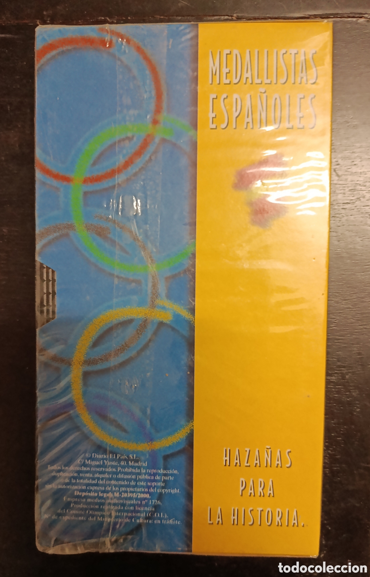 Cin&eacute;ma: VHS Medallistas espa&ntilde;oles, Haza&ntilde;as para la historia, precintado