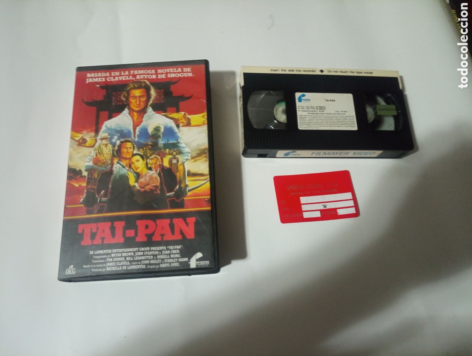 Cinema: VHS Disney TAI-PAN CON BRYAN BROWN