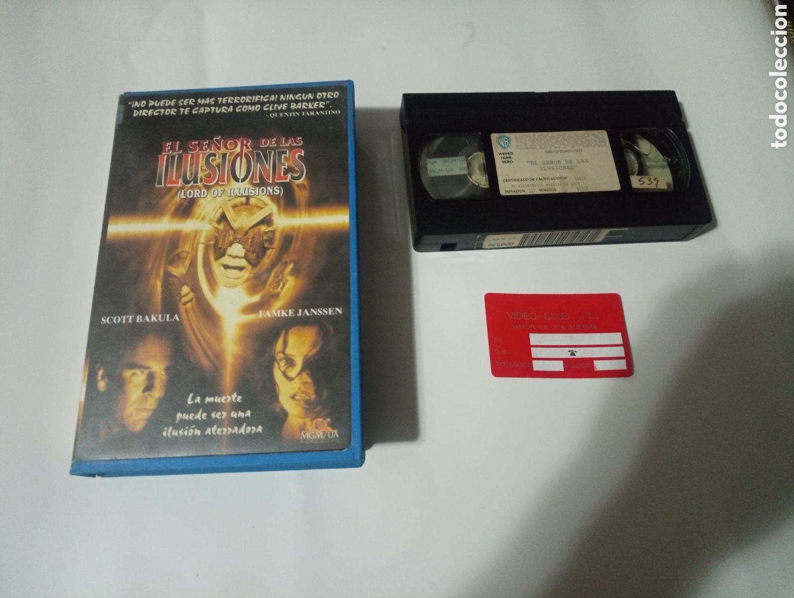 Cine: VHS el se&ntilde;or de las ilusiones - Foto 1