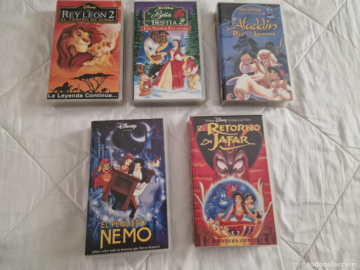 Cine: Lote 2883. 5 Pel&iacute;culas VHS de Disney. Ver relaci&oacute;n