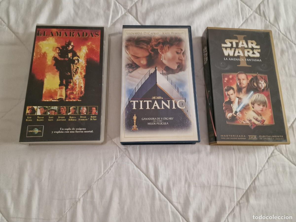 Cine: Lote 2888. 3 Pel&iacute;culas VHS. Ver relaci&oacute;n