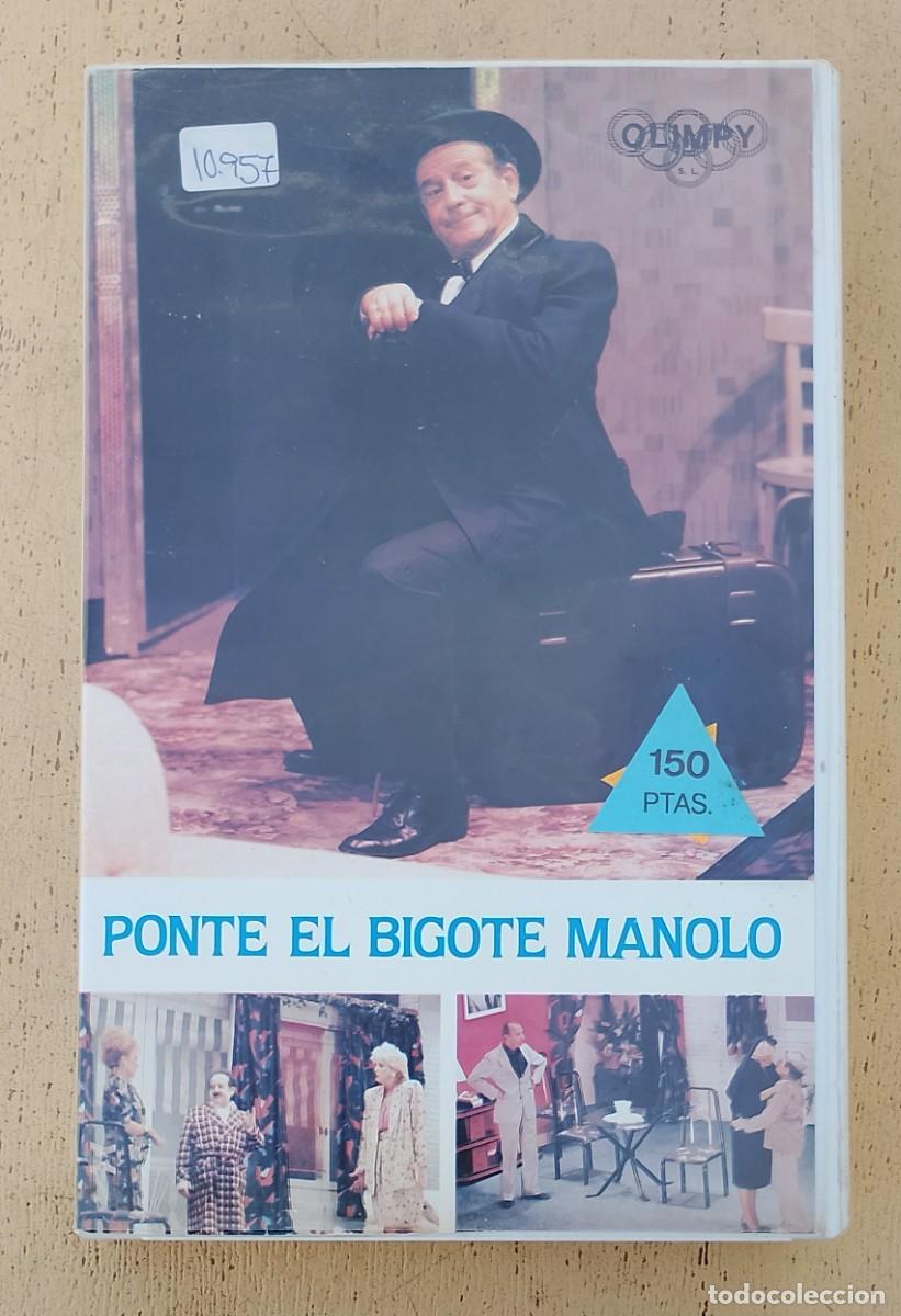 Cine: Cinta VHS Ponte el Bigote Manolo