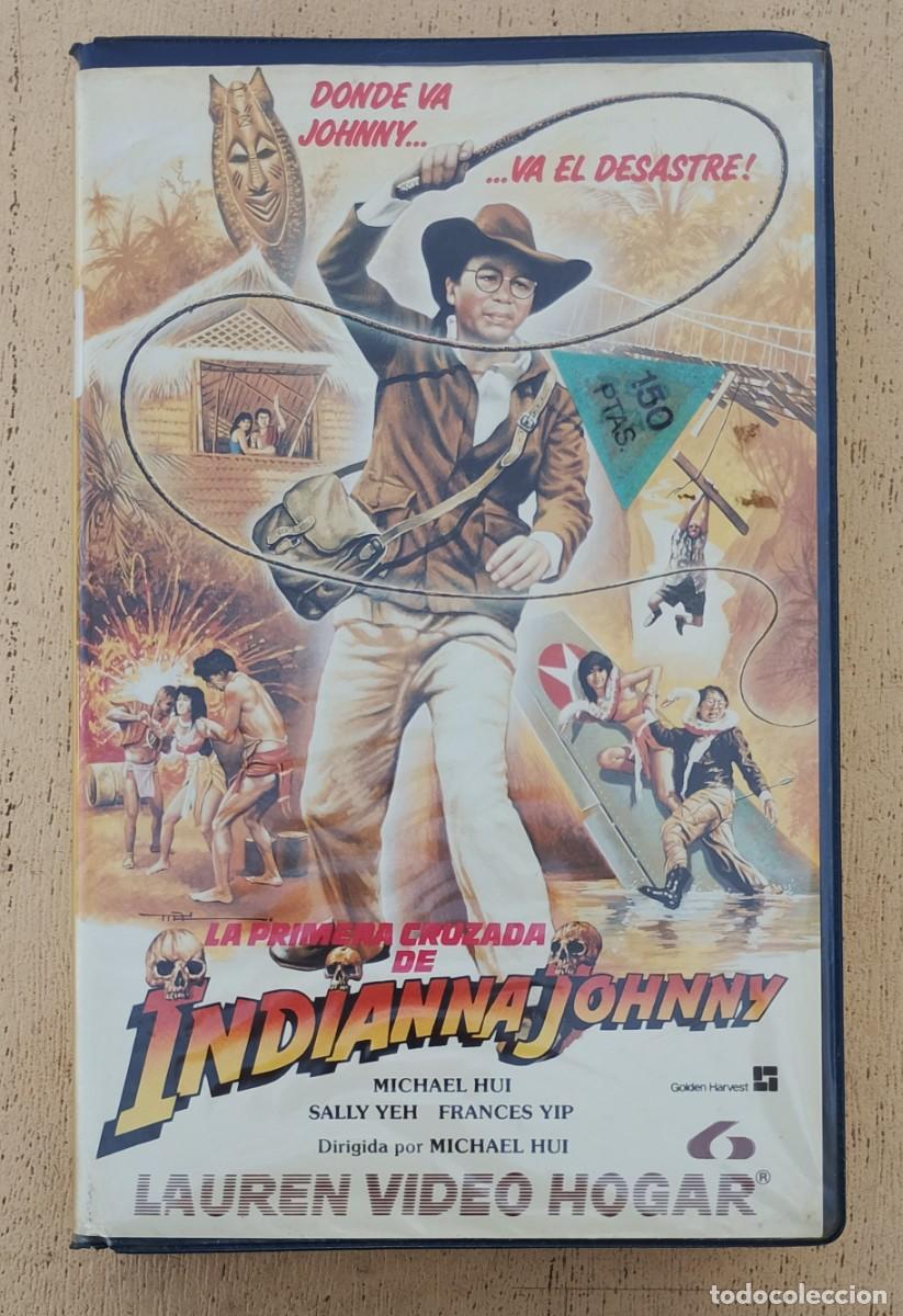 Cine: Cinta VHS La Primera Cruzada de Indianna Johnny