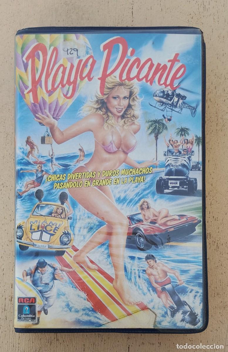 Cine: Cinta VHS Playa Picante