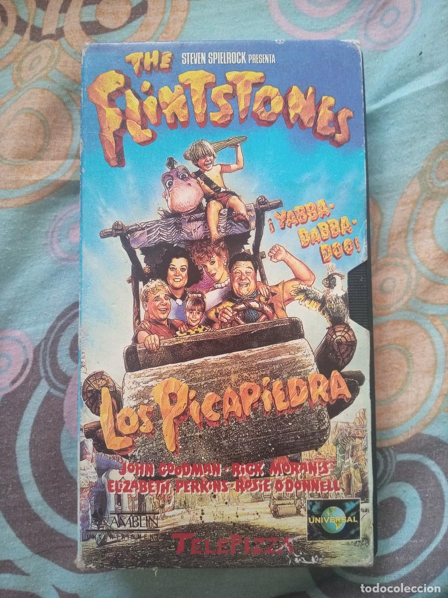 Cine: Cinta de v&iacute;deo VHS original, pel&iacute;cula The Flintstones, Los Picapiedra