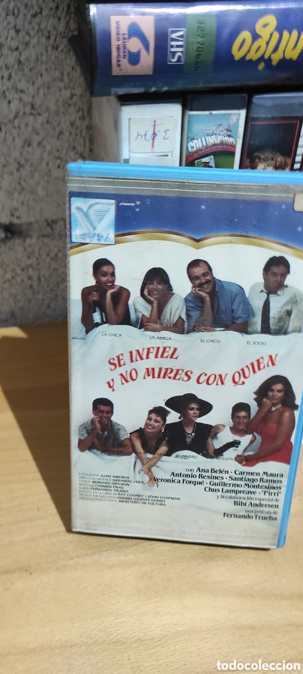 Cine: VHS VIDEO CLUB SER INFIEL Y NO MIRES CON QUIEN
