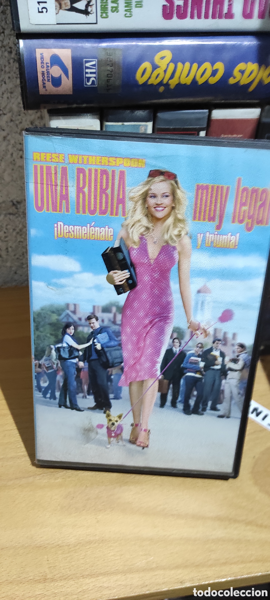 Cine: VHS VIDEO CLUB UNA RUBIA MUY LEGAL