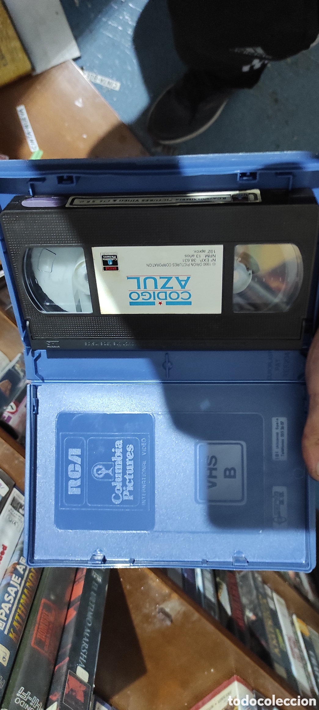 Cine: VHS VIDEO CLUB CODIGO AZUL - Foto 4