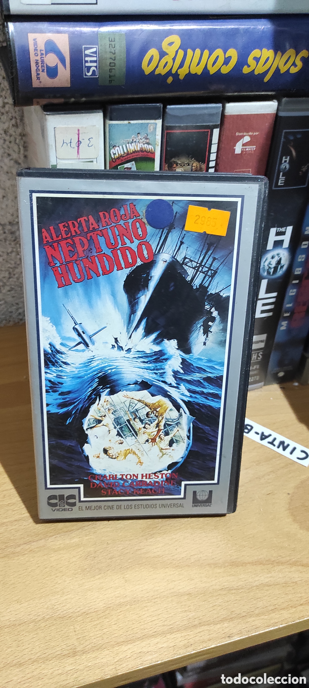 Cine: VHS ALERTA ROJA NEPTUNO HUNDIDO