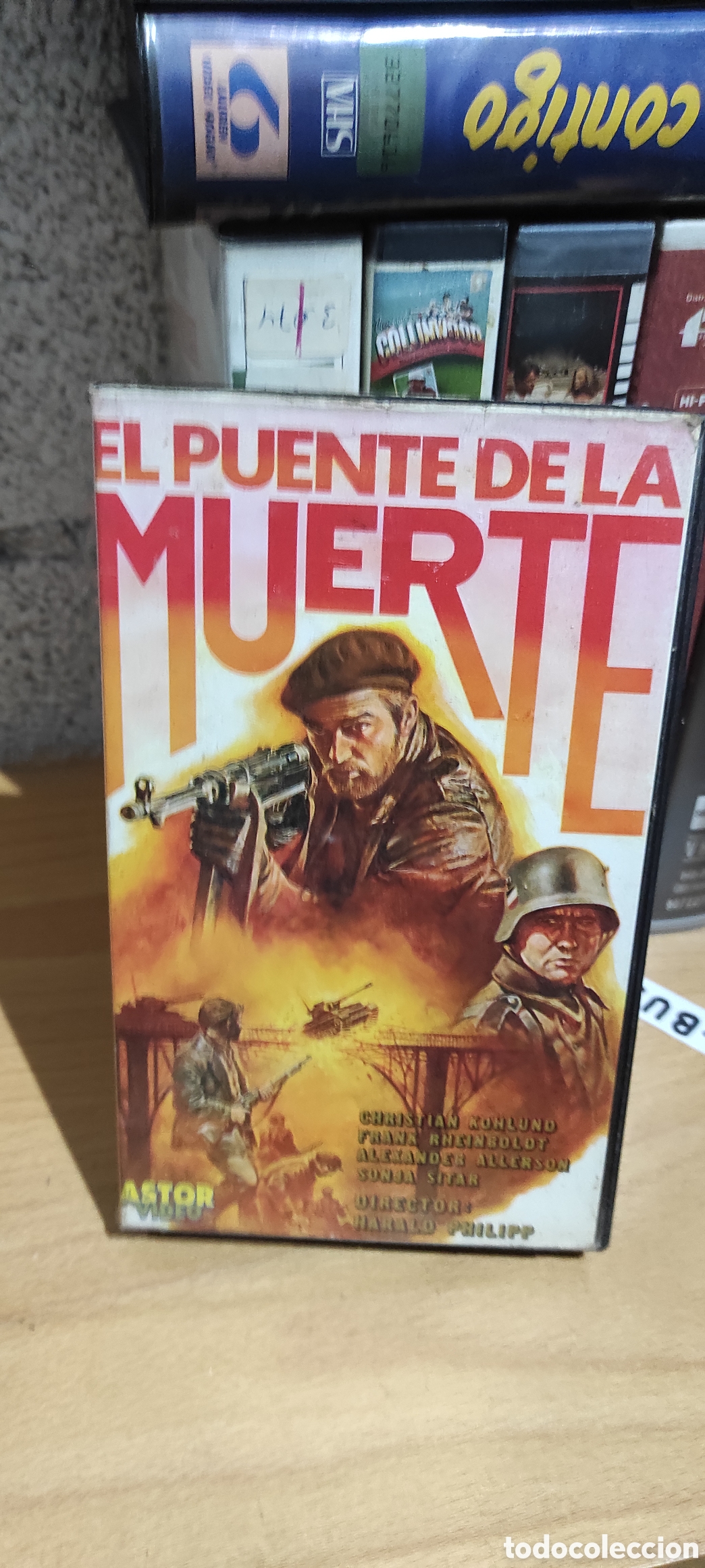 Cine: VHS VIDEO CLUB EL PUENTE DE LA MUERTE