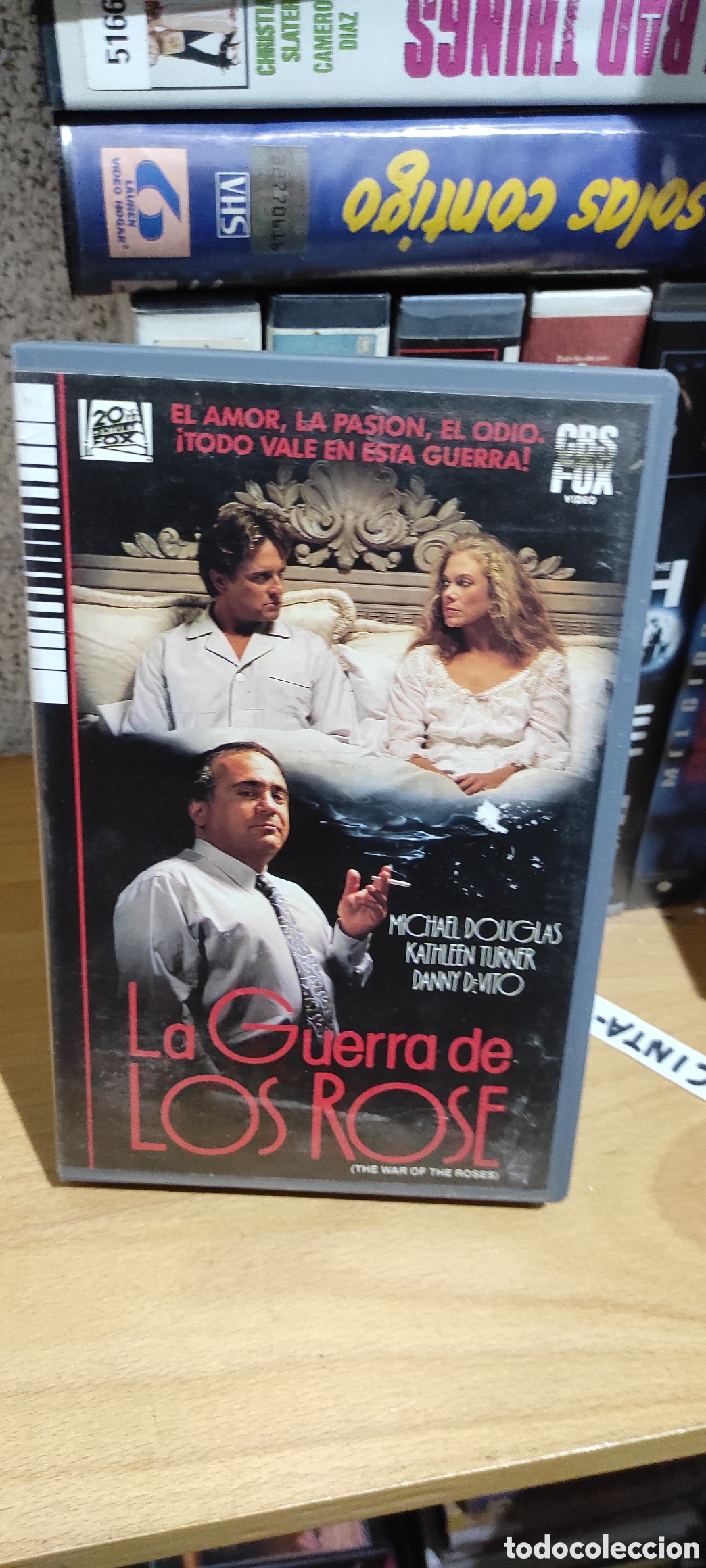 Cine: VHS VIDEO CLUB LA GUERRA DE LOS ROSE