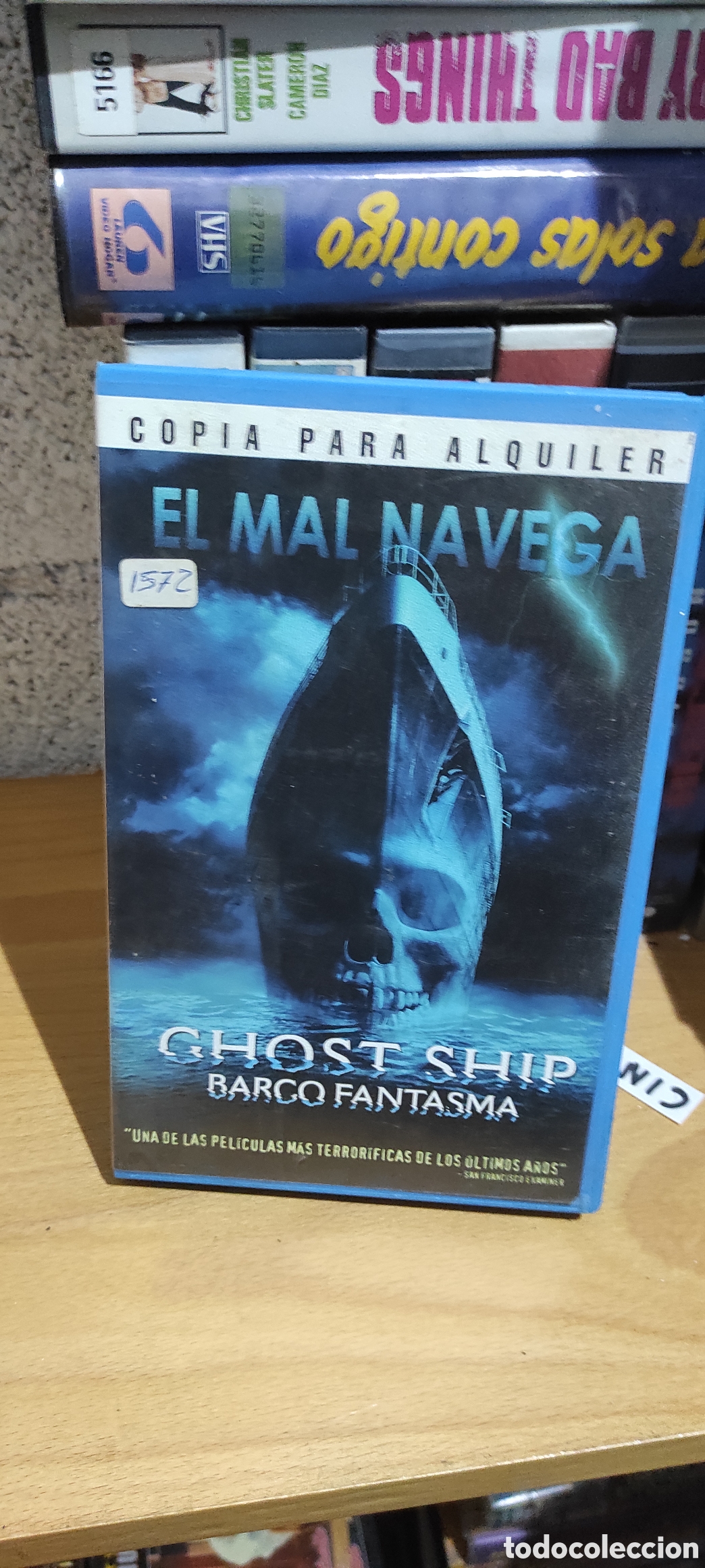 Cine: VHS VIDEO CLUB BARCO FANTASMA