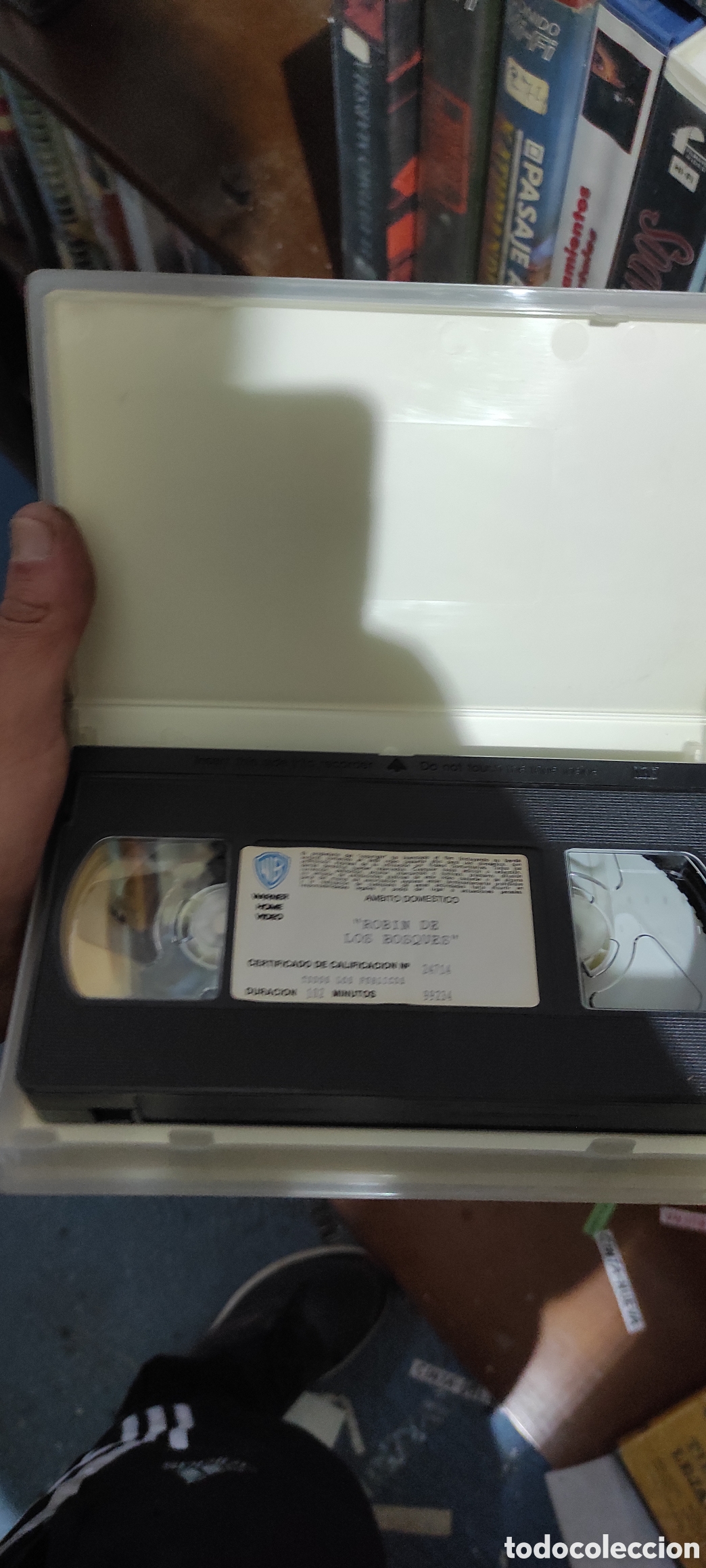 Cine: VHS ROBIN DE LOS BOSQUES - Foto 4