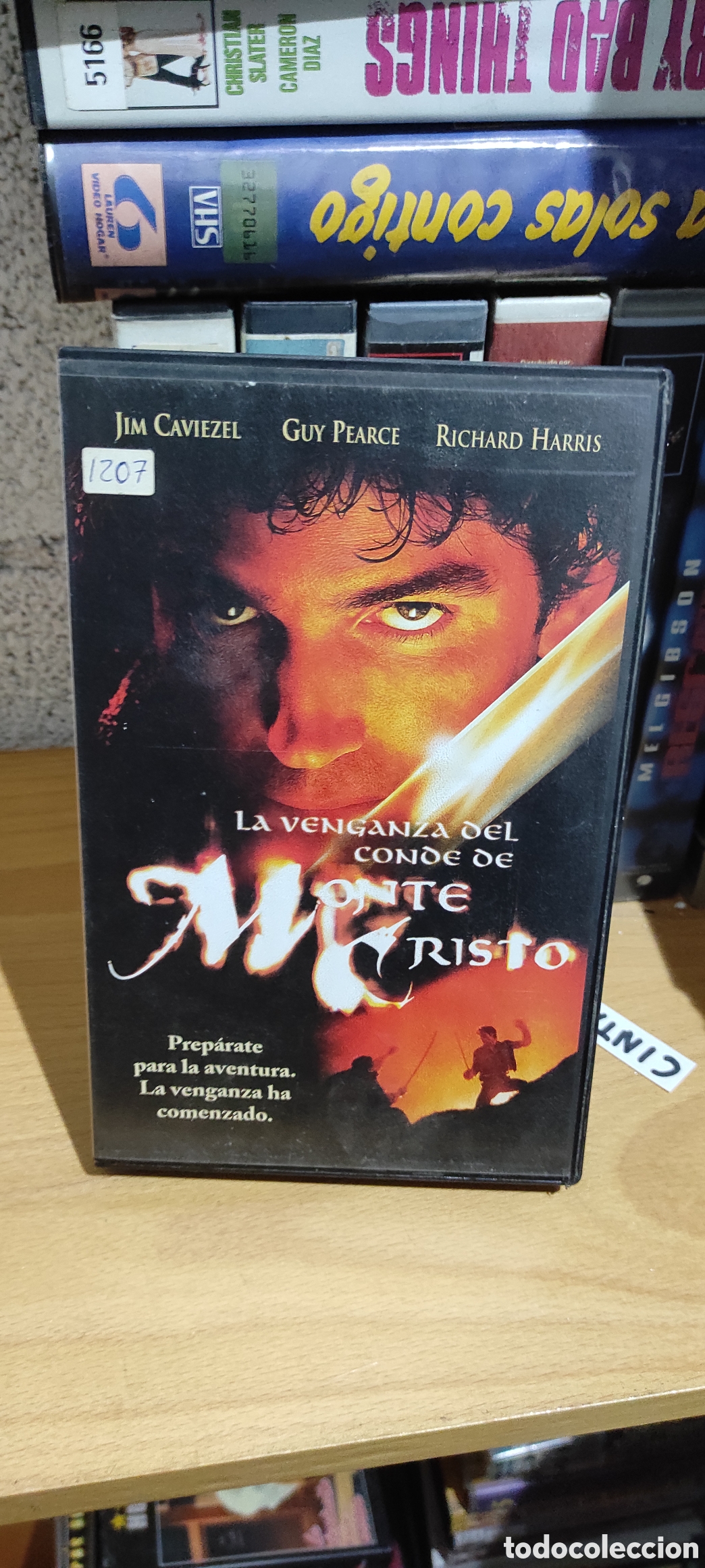 Cine: VHS VIDEO CLUB LA VENGANZA DEL CONDE DE MONTECRISTO