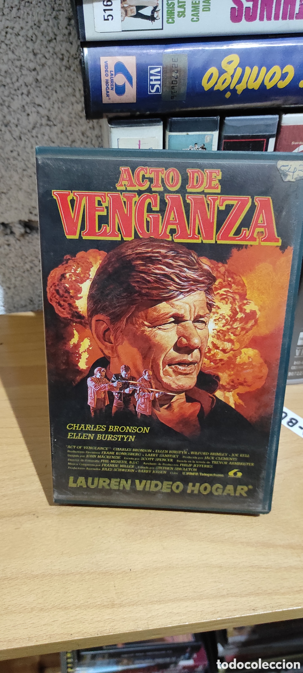 Cine: VHS VIDEO CLUB ACTO DE VENGANZA